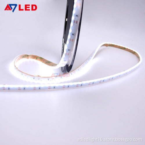 Adled Light Super bright warm white 24v edge emitting silicone cover 315 smd 9.6w/m cuttable led strip for light box rotating